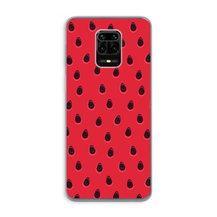 Watermelon: Xiaomi Redmi Note 9 Pro Transparant Hoesje