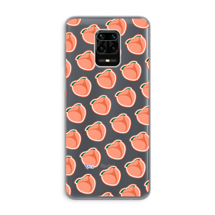 Just peachy: Xiaomi Redmi Note 9 Pro Transparant Hoesje