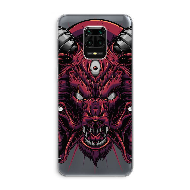 Hell Hound and Serpents: Xiaomi Redmi Note 9 Pro Transparant Hoesje