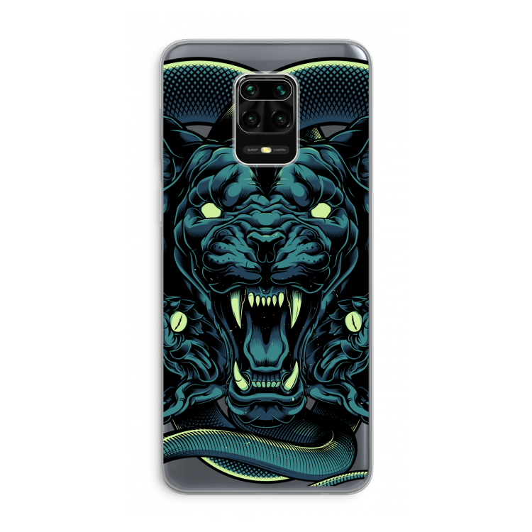 Cougar and Vipers: Xiaomi Redmi Note 9 Pro Transparant Hoesje