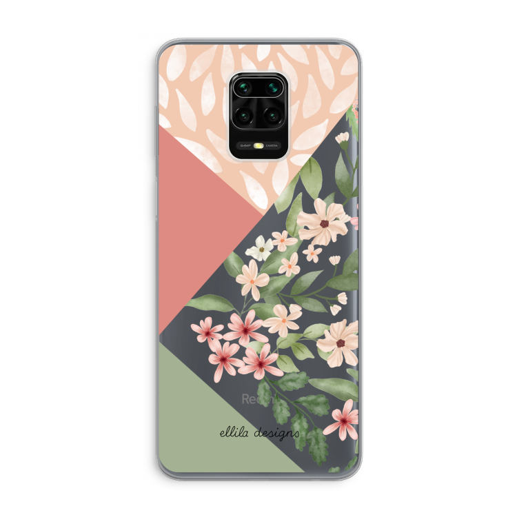 Sweet heaven geometrics: Xiaomi Redmi Note 9 Pro Transparant Hoesje