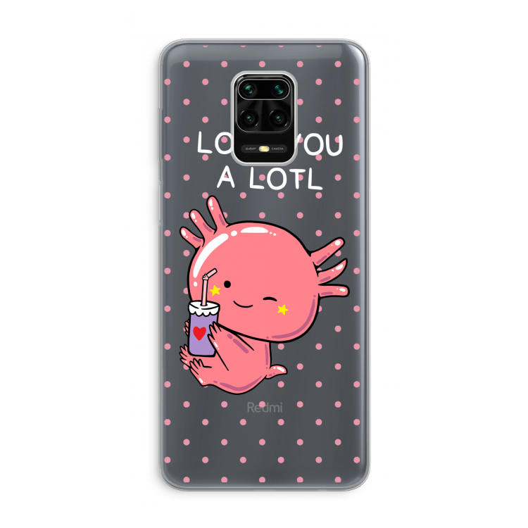 Love You A Lotl: Xiaomi Redmi Note 9 Pro Transparant Hoesje