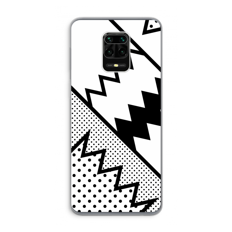 Pop Art #5: Xiaomi Redmi Note 9 Pro Transparant Hoesje