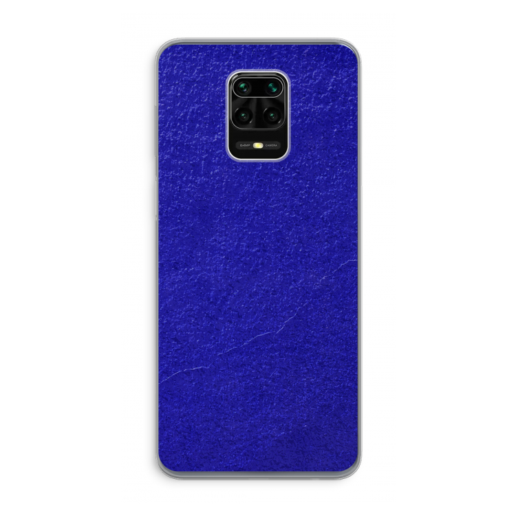 Majorelle Blue: Xiaomi Redmi Note 9 Pro Transparant Hoesje