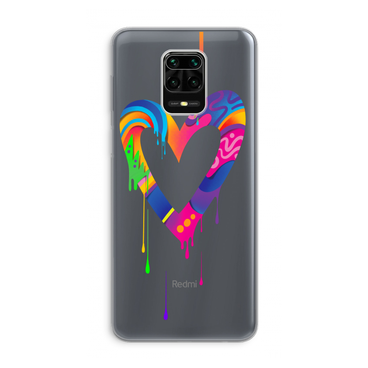 Melts My Heart: Xiaomi Redmi Note 9 Pro Transparant Hoesje