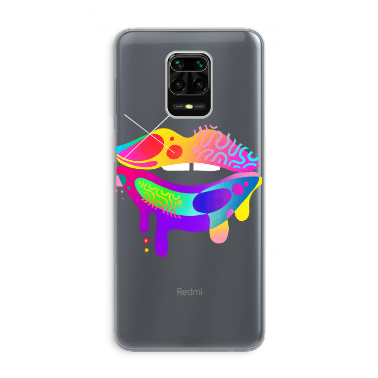 Lip Palette: Xiaomi Redmi Note 9 Pro Transparant Hoesje
