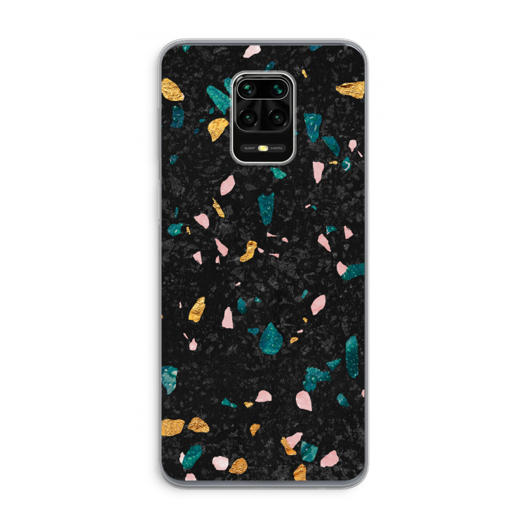 Terrazzo N°10: Xiaomi Redmi Note 9 Pro Transparant Hoesje