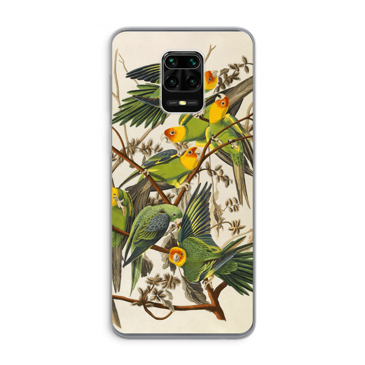 Carolinaparkiet: Xiaomi Redmi Note 9 Pro Transparant Hoesje