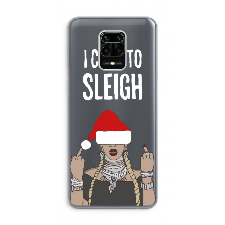 Came To Sleigh: Xiaomi Redmi Note 9 Pro Transparant Hoesje