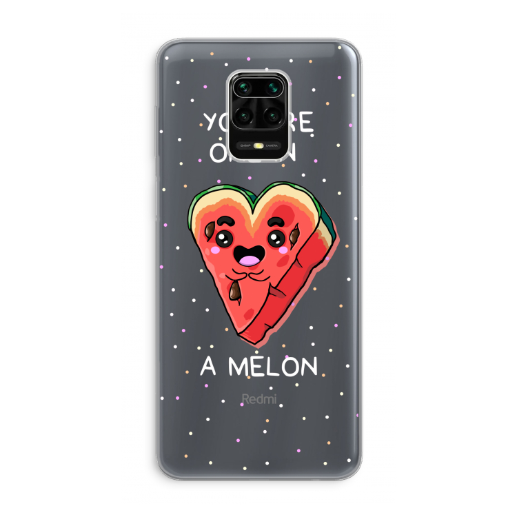 One In A Melon: Xiaomi Redmi Note 9 Pro Transparant Hoesje