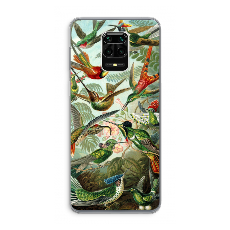 Haeckel Trochilidae: Xiaomi Redmi Note 9 Pro Transparant Hoesje