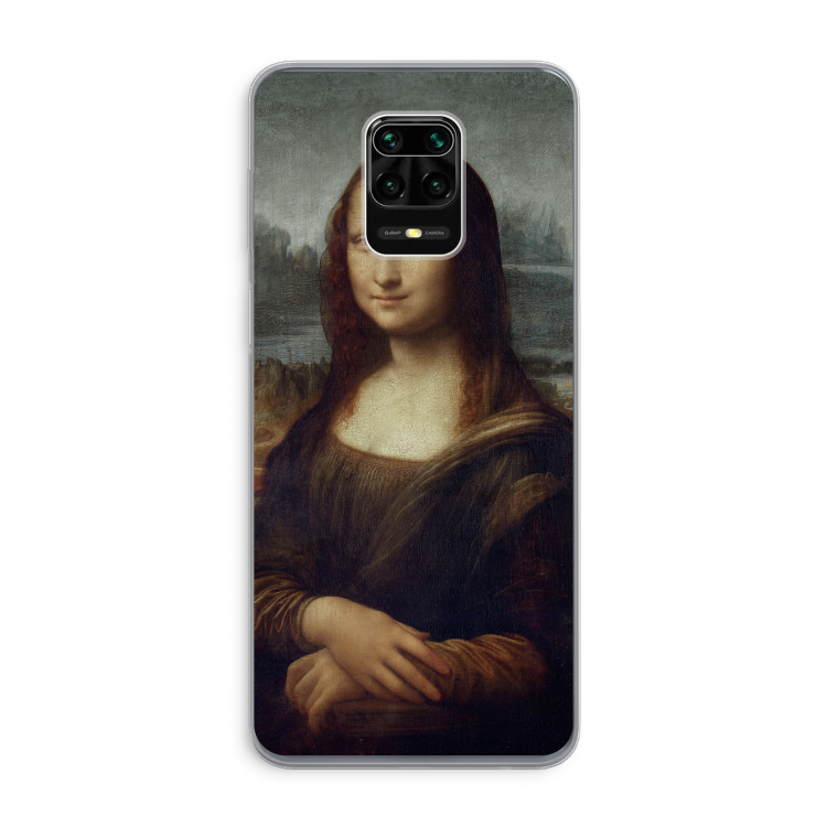Mona Lisa: Xiaomi Redmi Note 9 Pro Transparant Hoesje