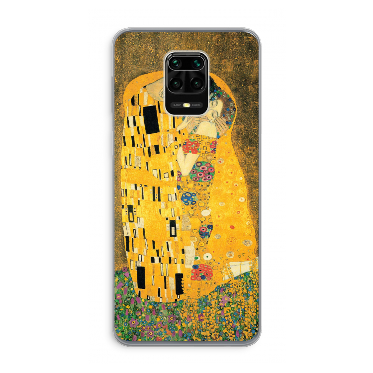 Der Kuss: Xiaomi Redmi Note 9 Pro Transparant Hoesje
