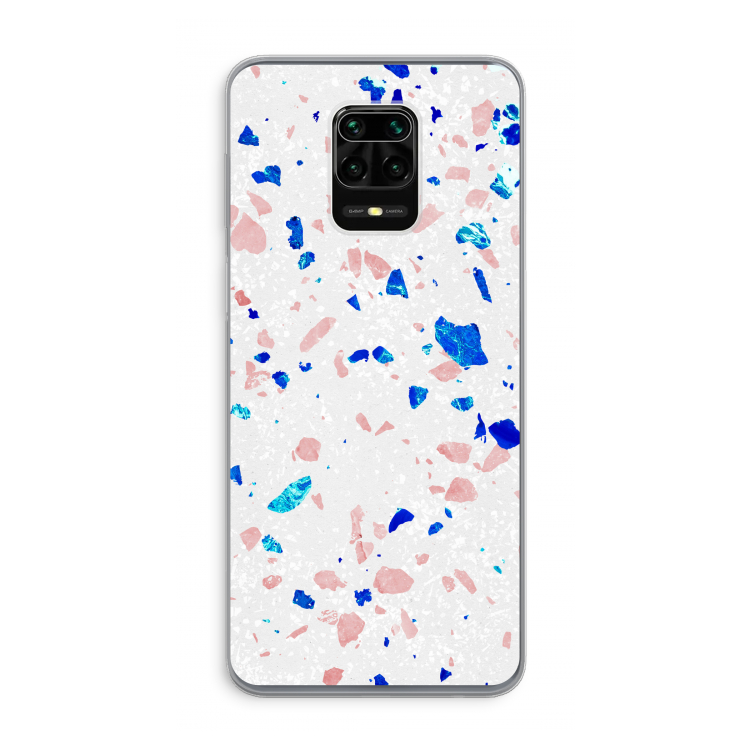 Terrazzo N°6: Xiaomi Redmi Note 9 Pro Transparant Hoesje