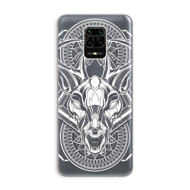 Oh Deer: Xiaomi Redmi Note 9 Pro Transparant Hoesje