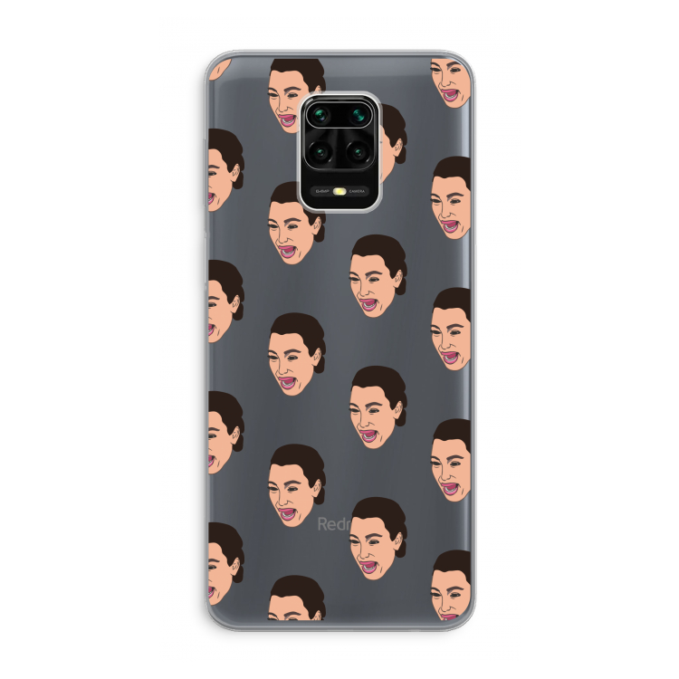 Ugly Cry Call: Xiaomi Redmi Note 9 Pro Transparant Hoesje