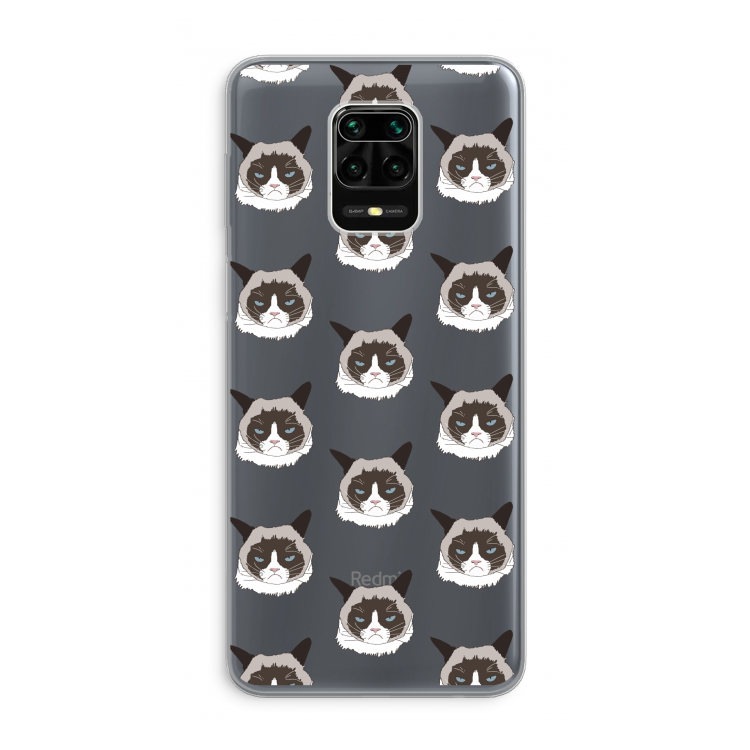 It's a Purrr Case: Xiaomi Redmi Note 9 Pro Transparant Hoesje