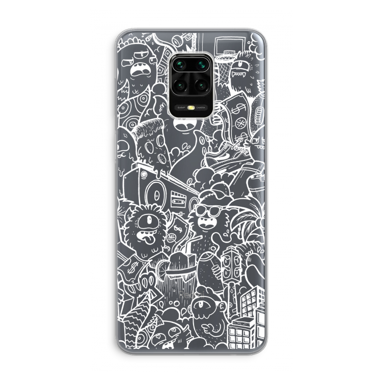 Vexx City #2: Xiaomi Redmi Note 9 Pro Transparant Hoesje