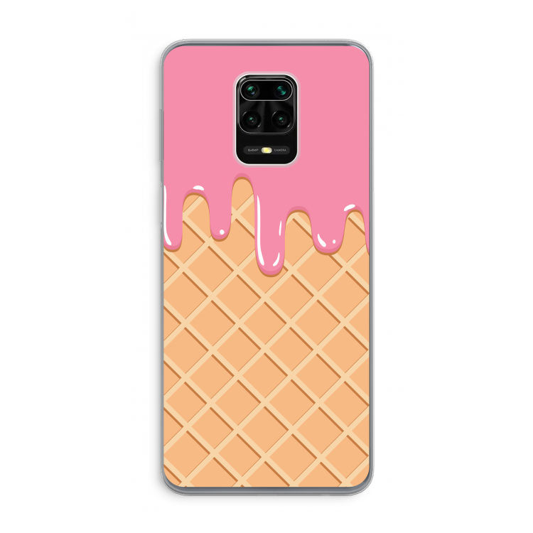 Ice cream: Xiaomi Redmi Note 9 Pro Transparant Hoesje