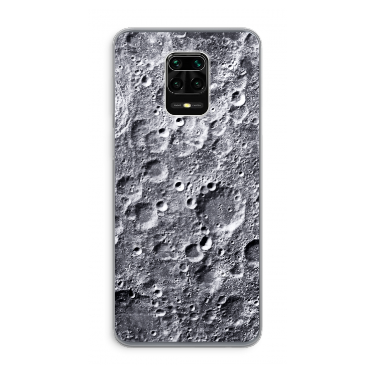 Maanlandschap: Xiaomi Redmi Note 9 Pro Transparant Hoesje