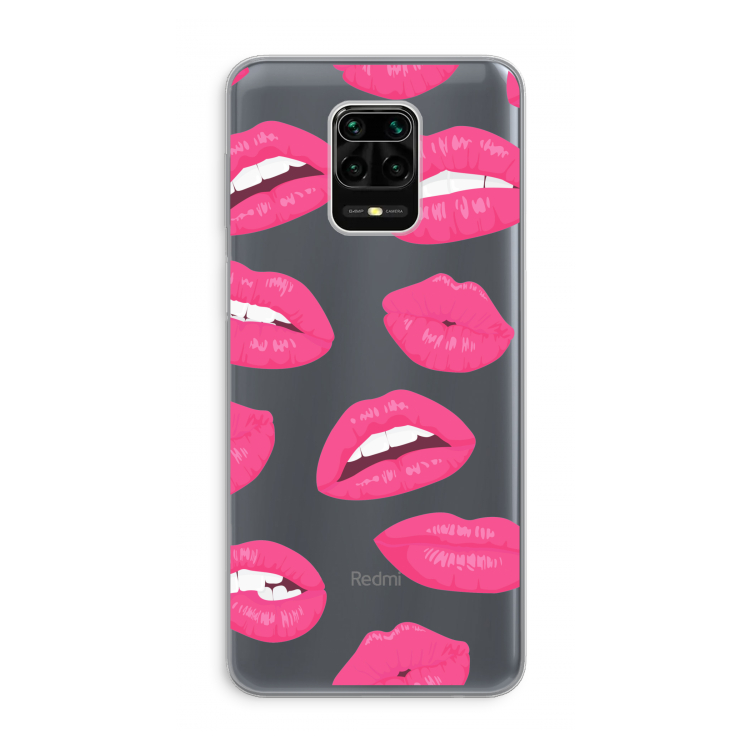 Bite my lip: Xiaomi Redmi Note 9 Pro Transparant Hoesje