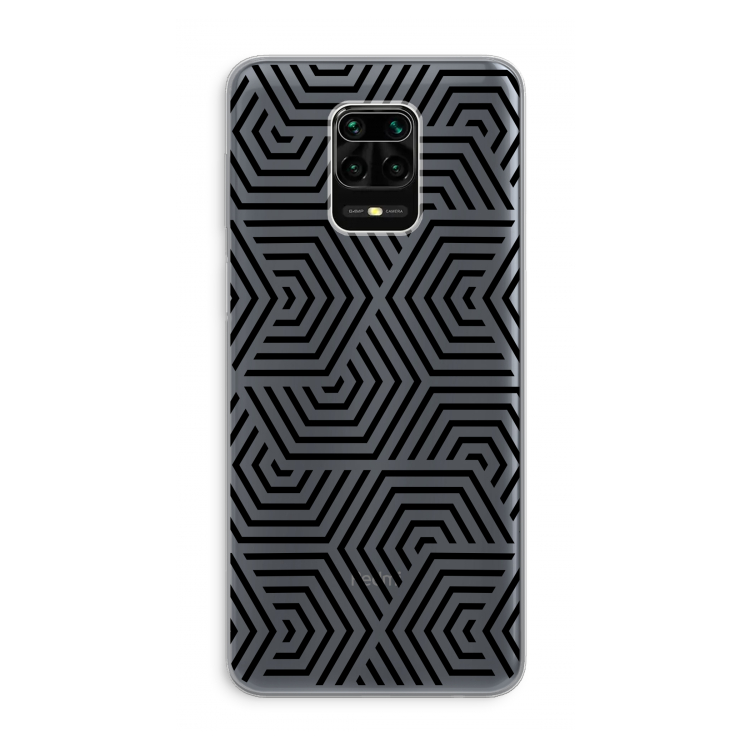 Magic pattern: Xiaomi Redmi Note 9 Pro Transparant Hoesje
