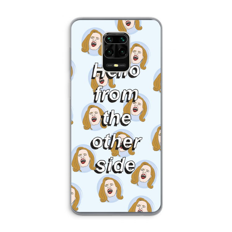 Hello: Xiaomi Redmi Note 9 Pro Transparant Hoesje