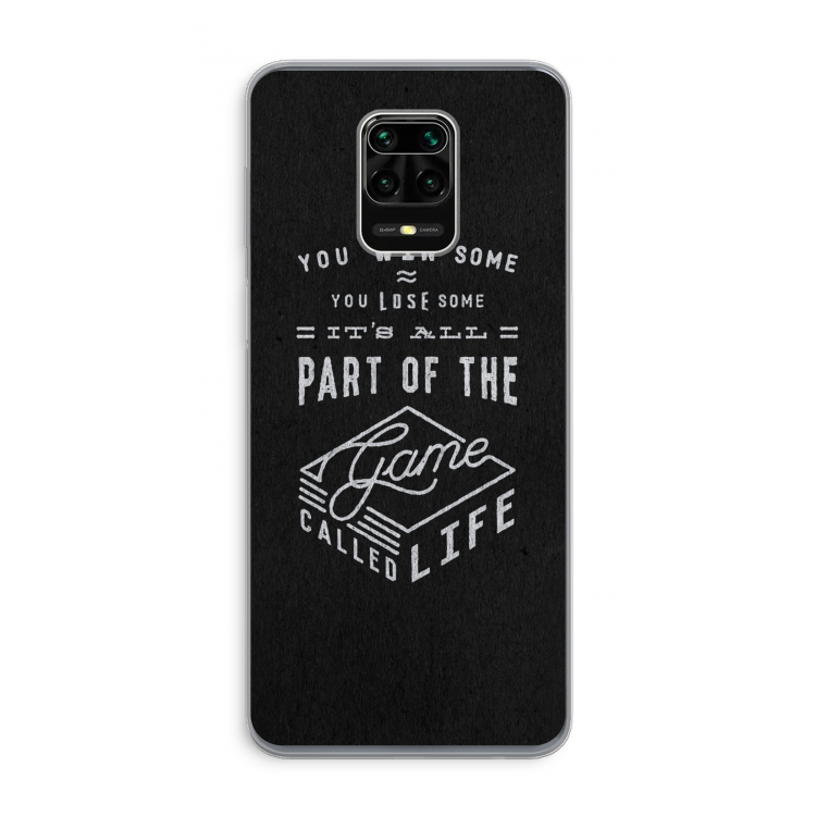 Life: Xiaomi Redmi Note 9 Pro Transparant Hoesje