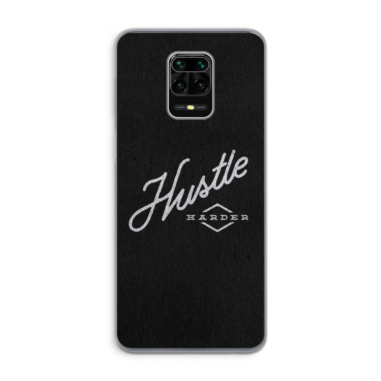 Hustle: Xiaomi Redmi Note 9 Pro Transparant Hoesje