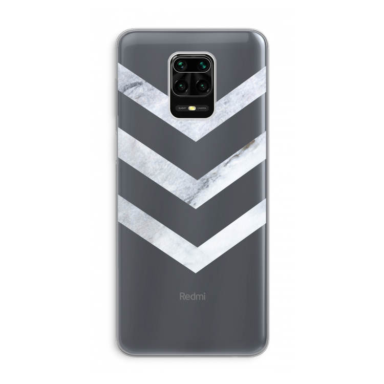 Marmeren pijlen: Xiaomi Redmi Note 9 Pro Transparant Hoesje