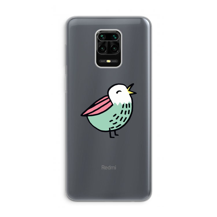 Birdy: Xiaomi Redmi Note 9 Pro Transparant Hoesje