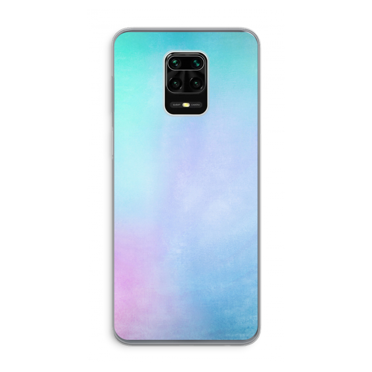 mist pastel: Xiaomi Redmi Note 9 Pro Transparant Hoesje