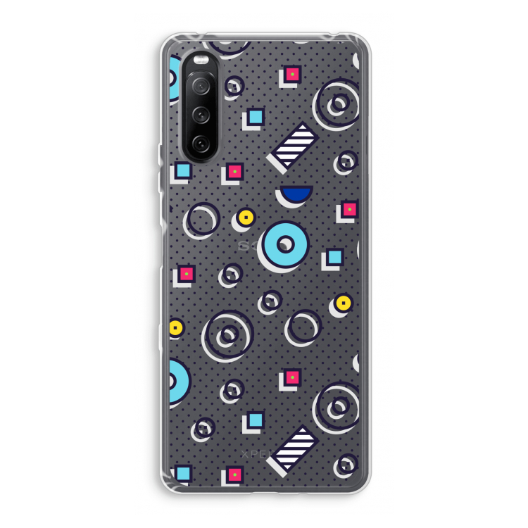 8-bit N°9: Sony Xperia 10 III Transparant Hoesje