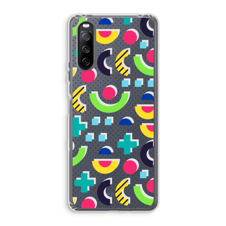 8-bit N°1: Sony Xperia 10 III Transparant Hoesje
