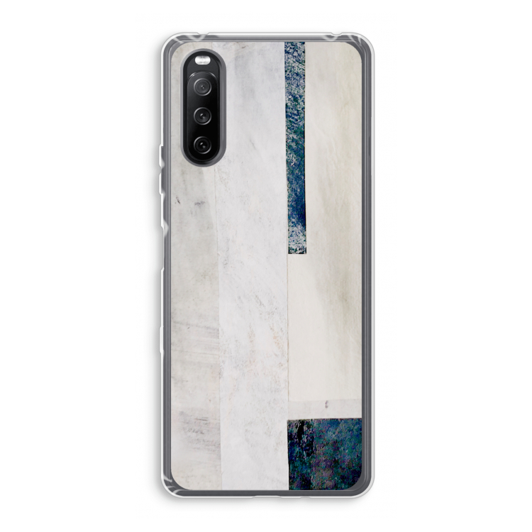 Meet you there: Sony Xperia 10 III Transparant Hoesje