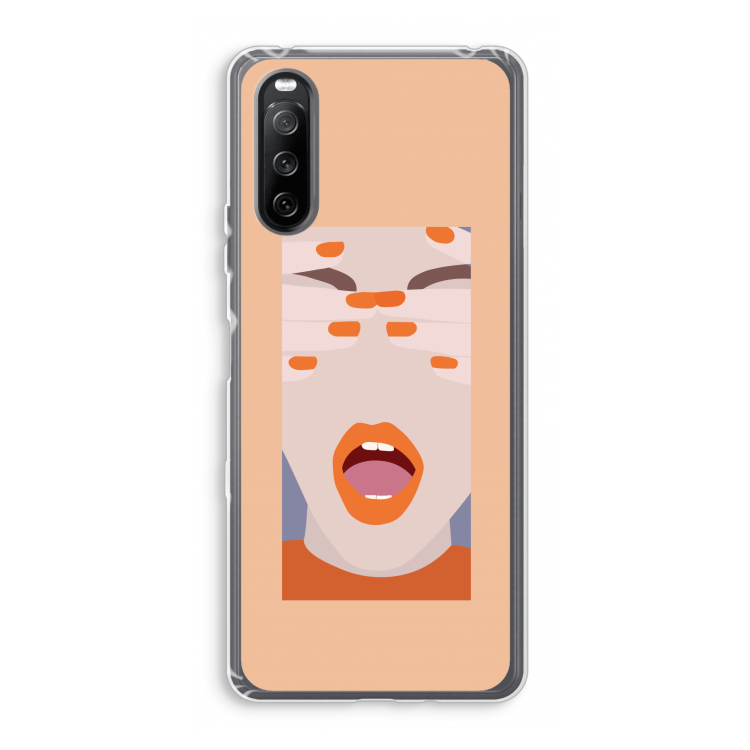 Surprise: Sony Xperia 10 III Transparant Hoesje