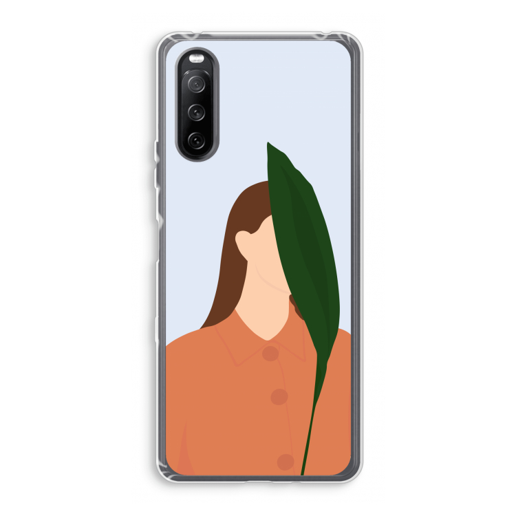 Leaf: Sony Xperia 10 III Transparant Hoesje