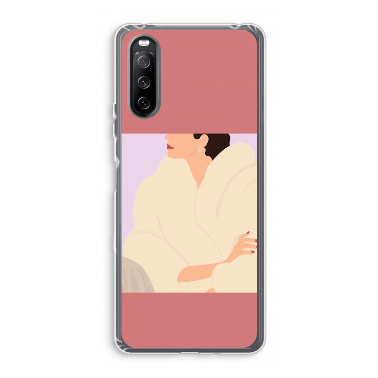 Cosy: Sony Xperia 10 III Transparant Hoesje