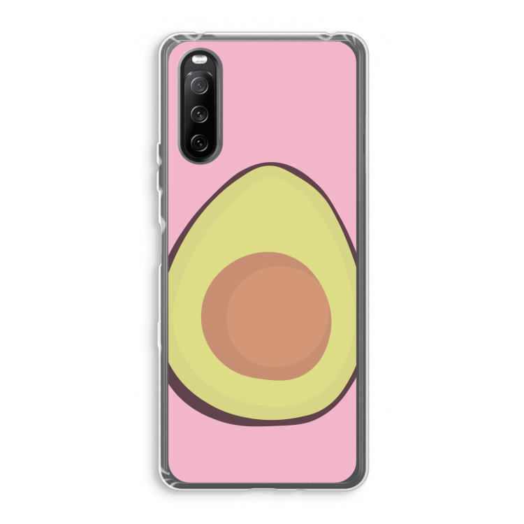 Avocado: Sony Xperia 10 III Transparant Hoesje