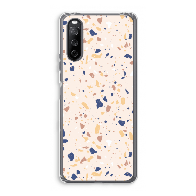 Terrazzo N°23: Sony Xperia 10 III Transparant Hoesje