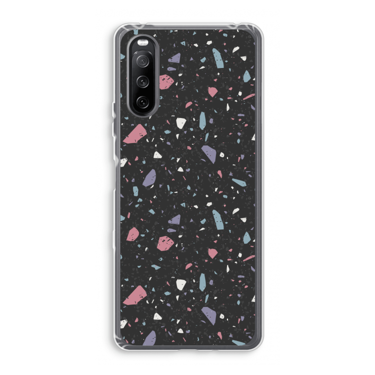 Terrazzo N°16: Sony Xperia 10 III Transparant Hoesje