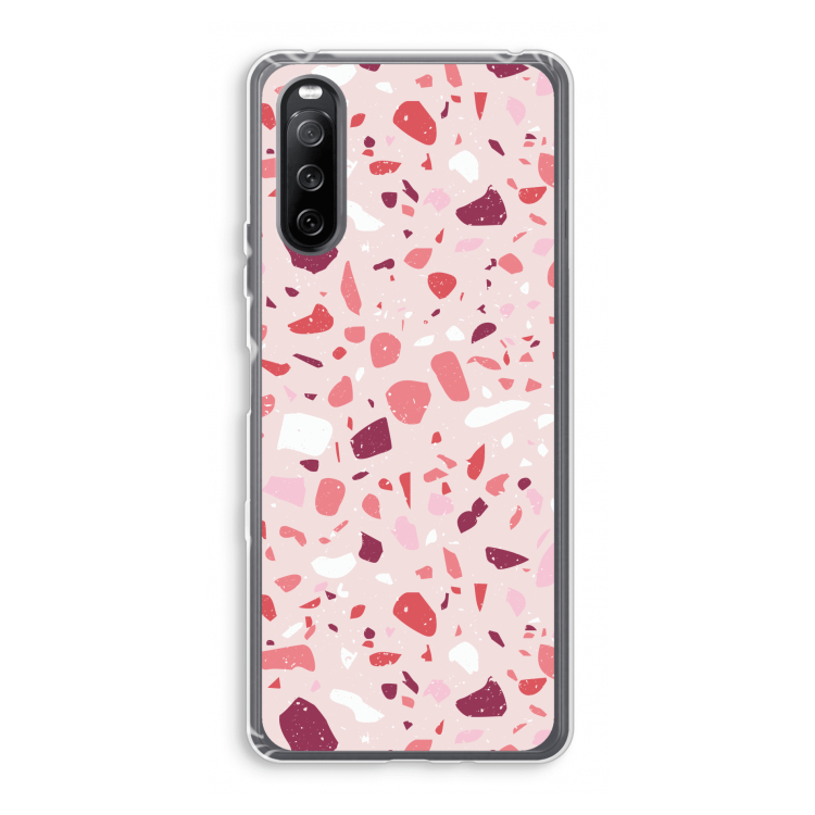 Terrazzo N°15: Sony Xperia 10 III Transparant Hoesje