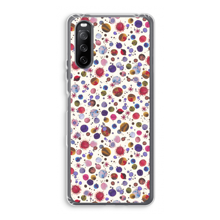 Planets Space: Sony Xperia 10 III Transparant Hoesje