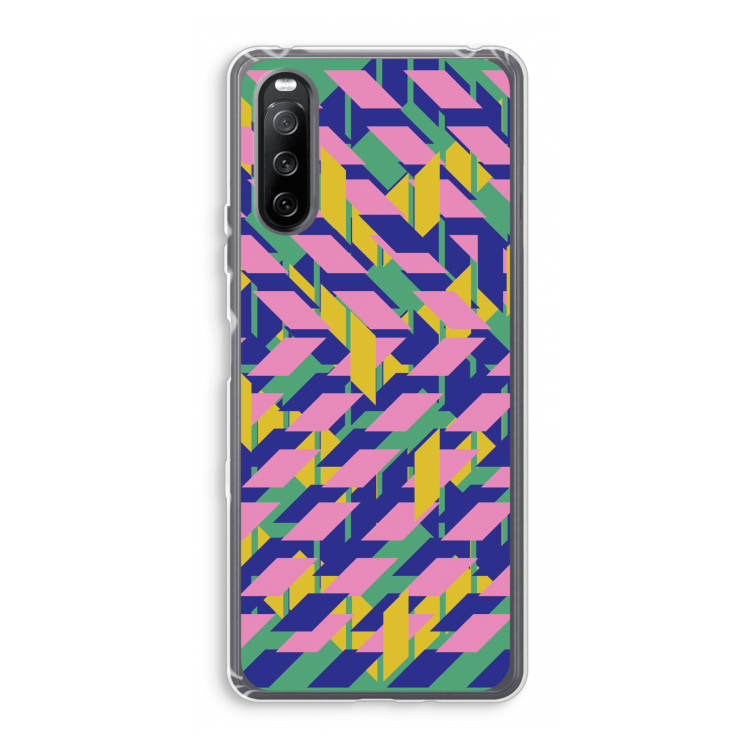 Skew Blush 1: Sony Xperia 10 III Transparant Hoesje