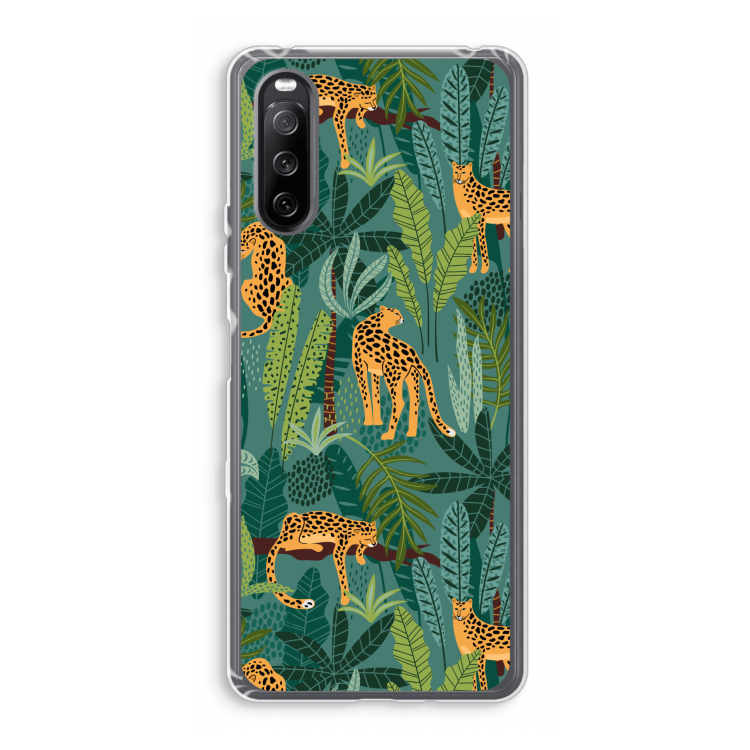 Luipaard 2: Sony Xperia 10 III Transparant Hoesje
