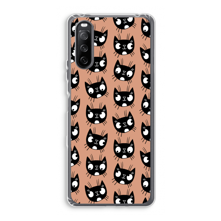 Kat: Sony Xperia 10 III Transparant Hoesje