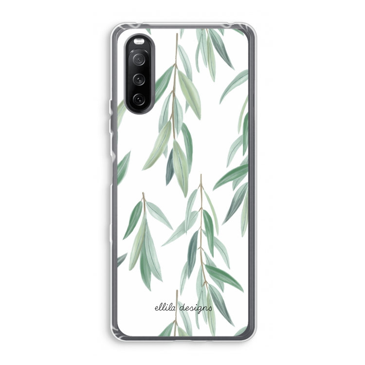 Branch up your life: Sony Xperia 10 III Transparant Hoesje