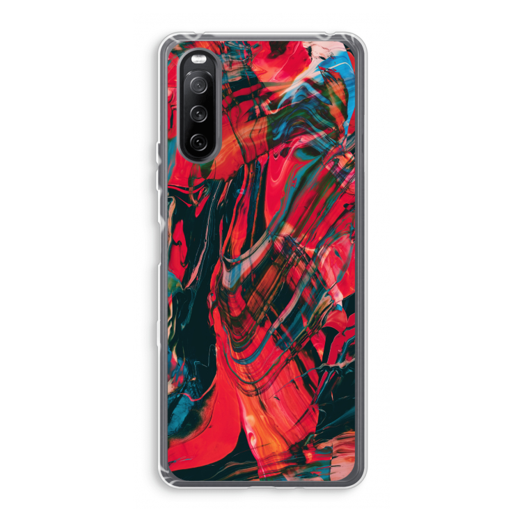 Endless Descent: Sony Xperia 10 III Transparant Hoesje