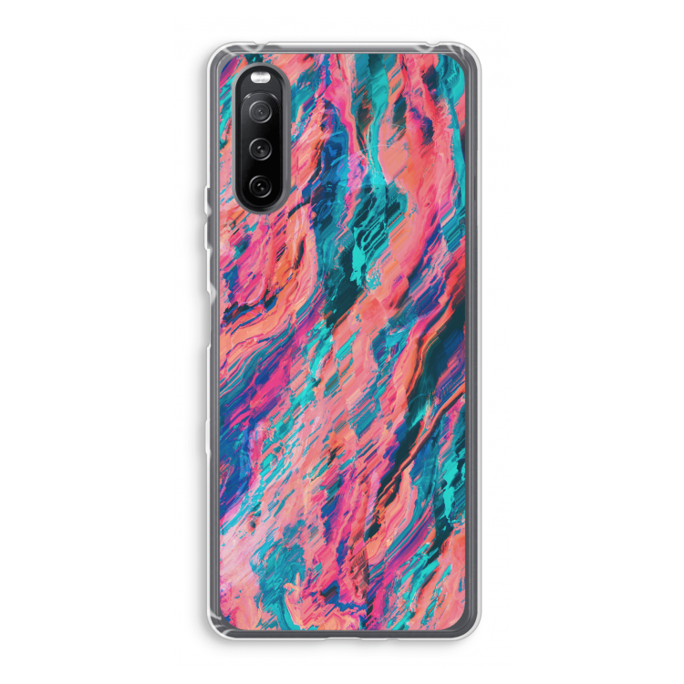 Electric Times: Sony Xperia 10 III Transparant Hoesje