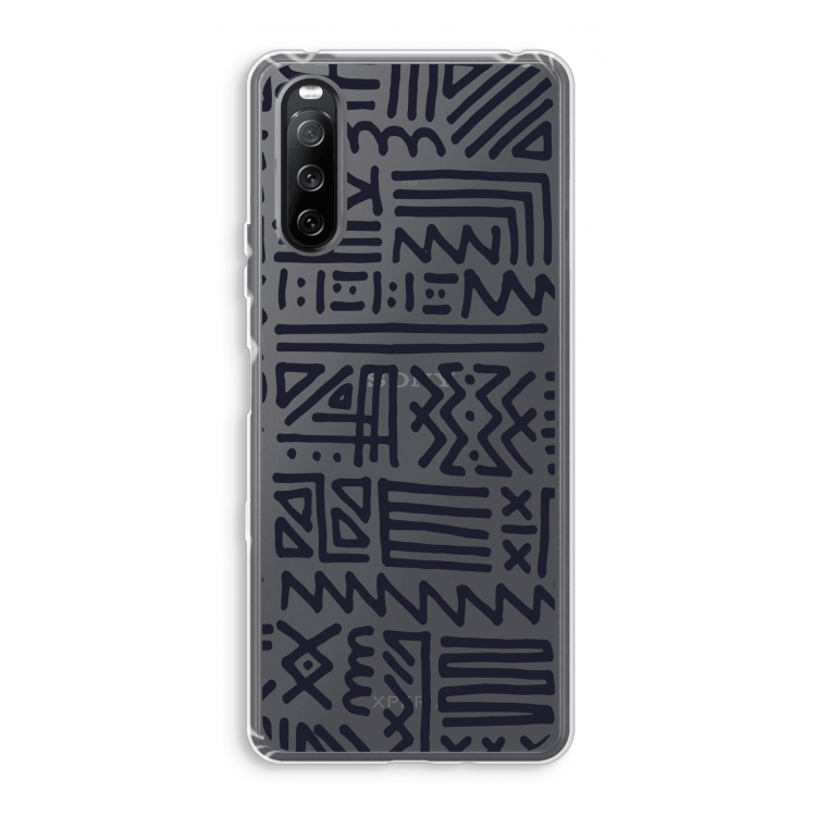 Marrakech print: Sony Xperia 10 III Transparant Hoesje